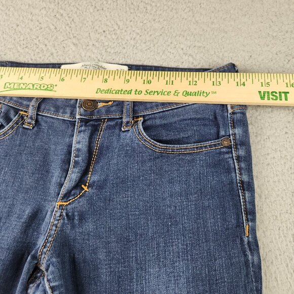 Abercrombie & Fitch Jeans Women's 4S Blue Low Rise Skinny Stretch Denim Pants - Picture 3 of 11